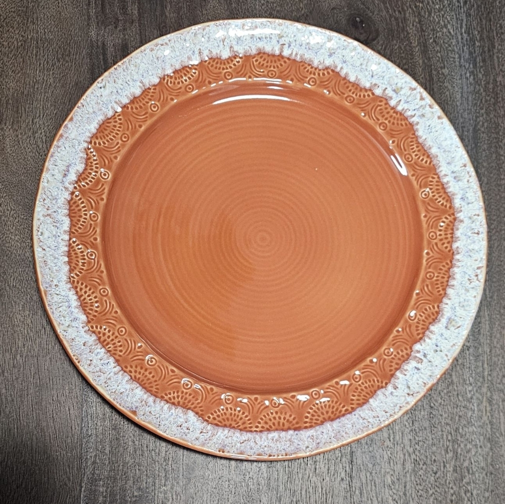 NWT in box- 4 Anthropologie spice old havana dinner plates